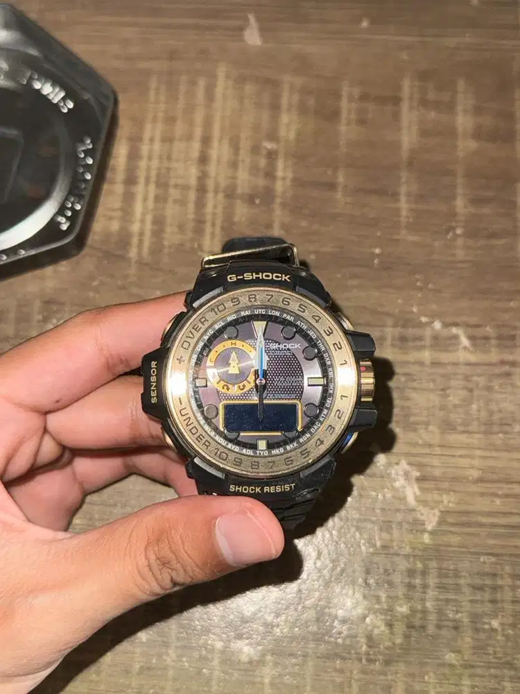 Jam G-Shock Gulfmaster GWN-1000GB-1ADR Black Gold
