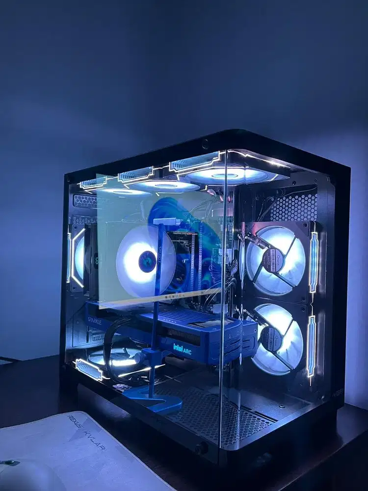 CPU ryzen 7 7800x3d dan vga intel arc b580m