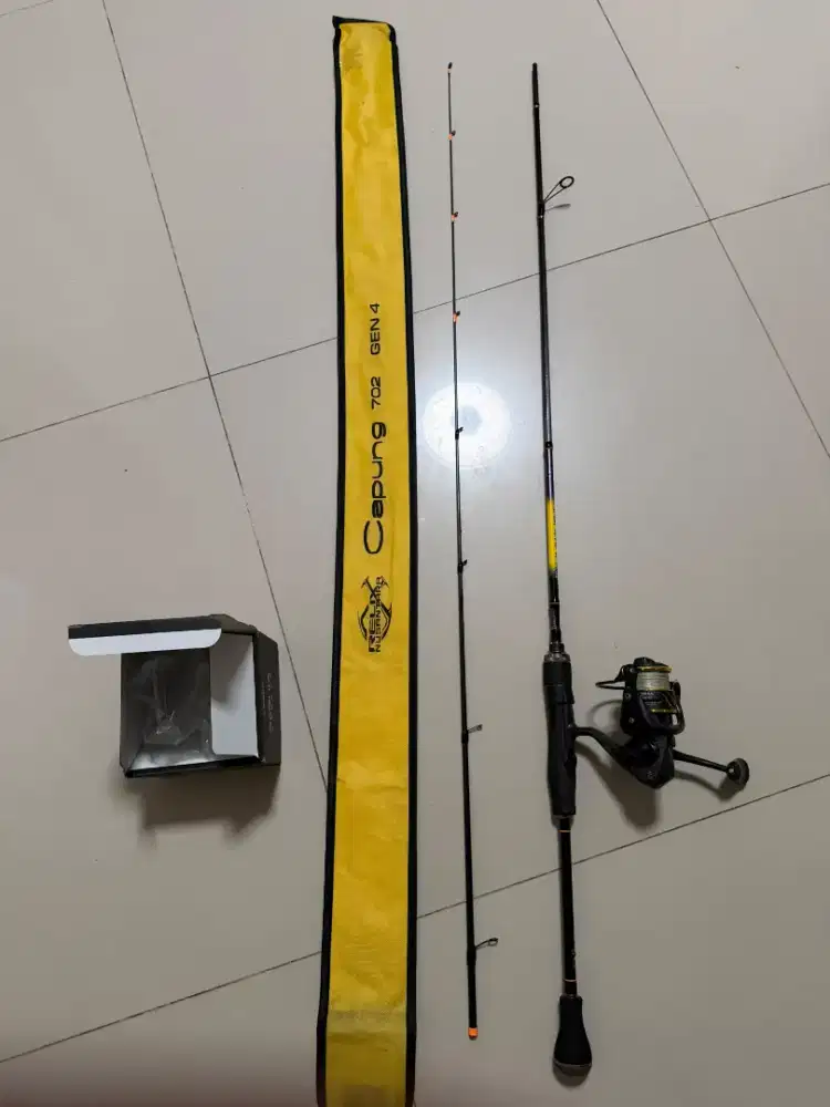 joran full set sama reel