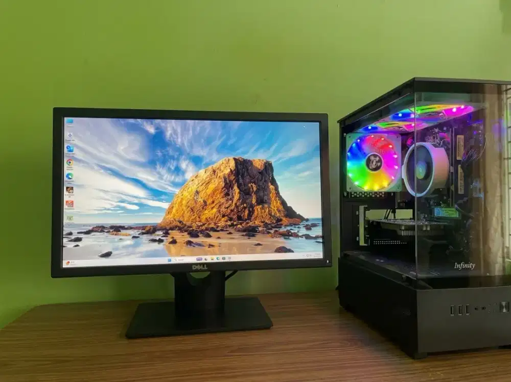 Pc - Cpu - Komputer fullset ryzen 5