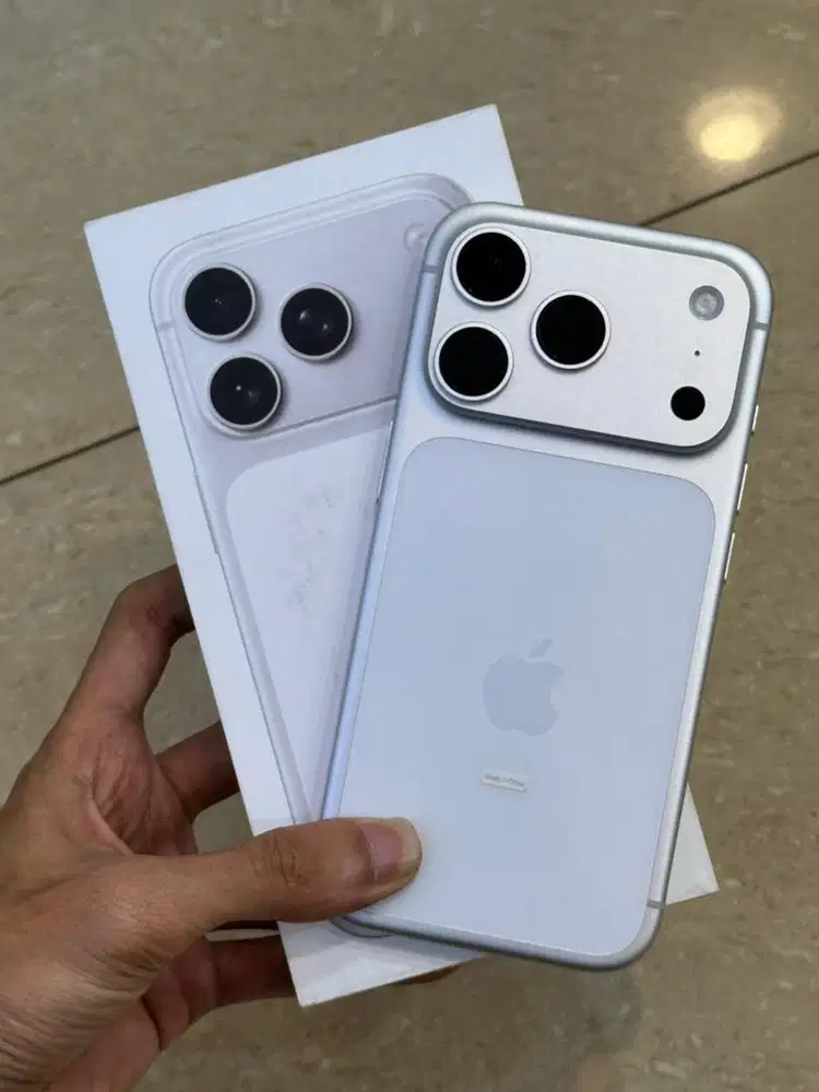 IPHONE 17 PRO 256GB IBOX SILVER GARANSI RESMI