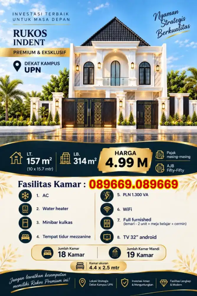 Rumah Kos Rungkut dkt Medokan Nginden Tenggilis Pandugo Wiguna Baruk
