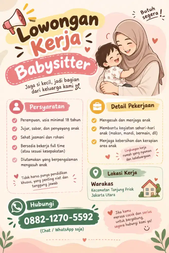 BABYSITTER BAYI 2bln