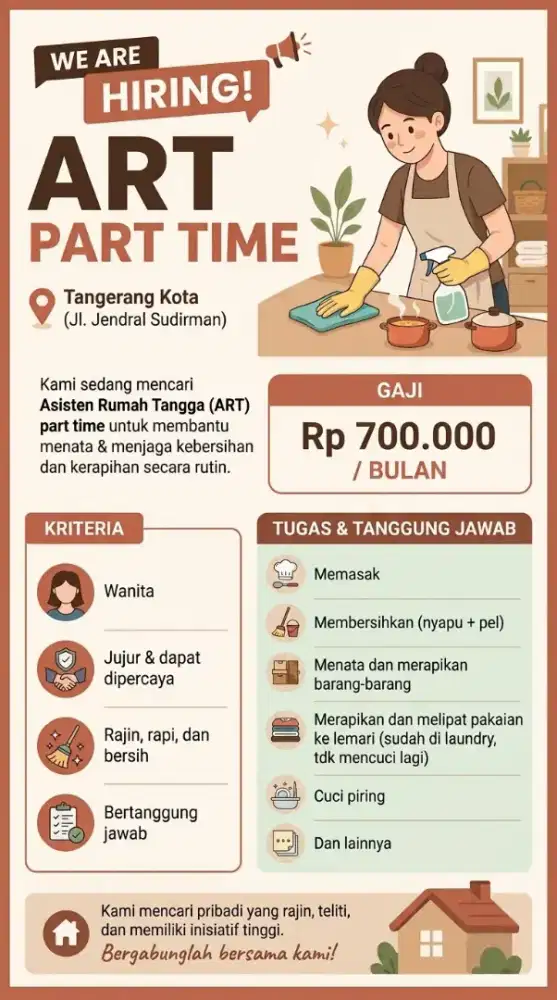 Lowongan ART Tangerang