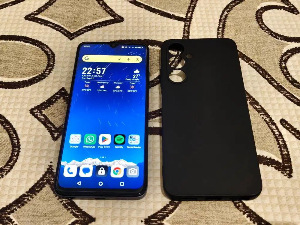 Smartphone ZTE Nubia V80 Max 8/128GB Black Fullset Second Like New Gan