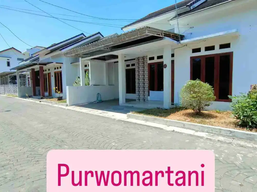 disewakan rumah bangunan minimalis dalam perumahan dekat candisari