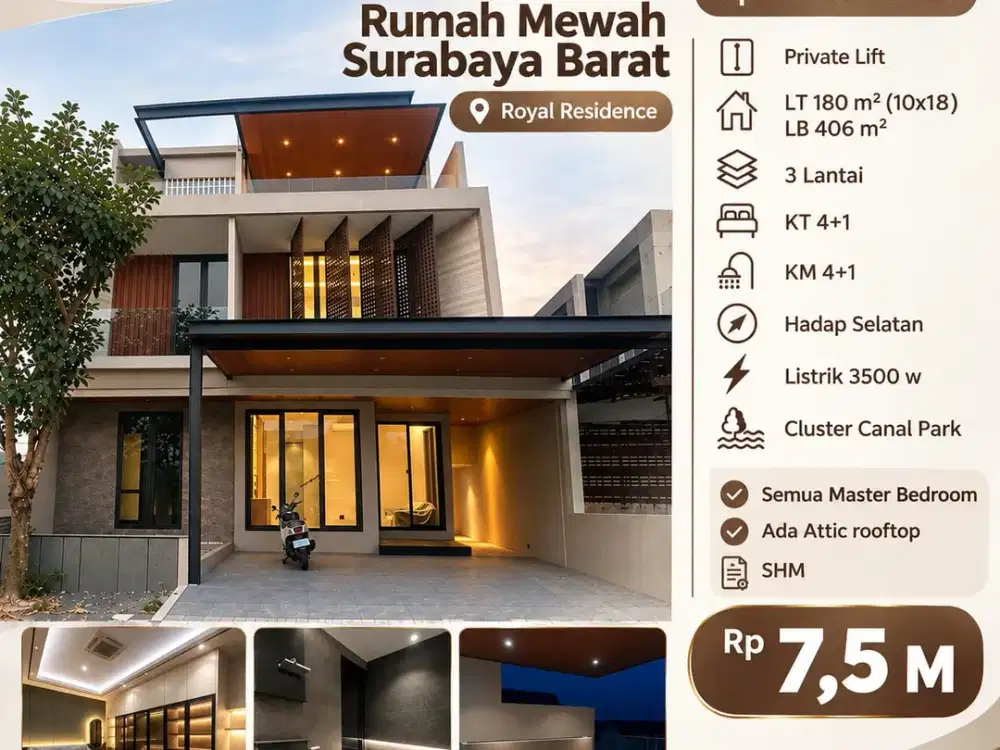 Dijual Rumah Royal Residence