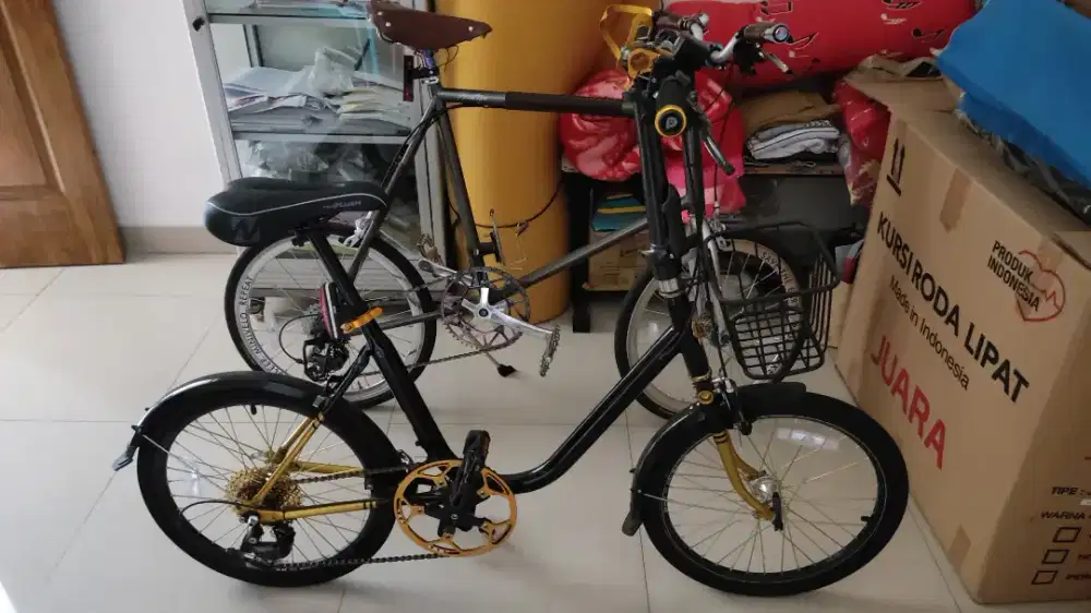Sepeda Minion Custom