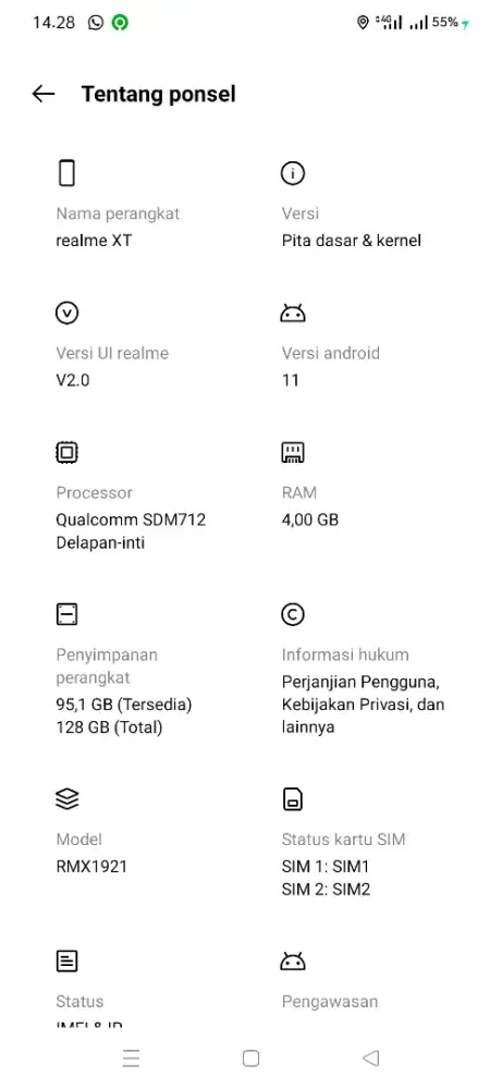 Realme XT 4/128 Snapdragon 712