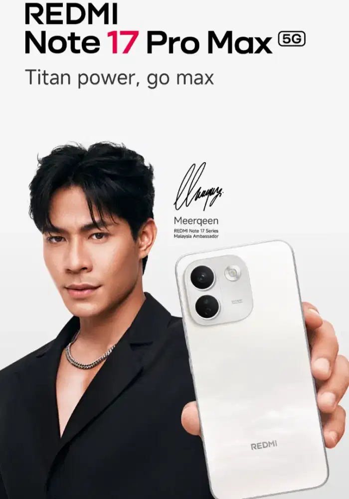 REDMINOTE 17 PRO MAX 5G barang SEGEL garansi RESMI