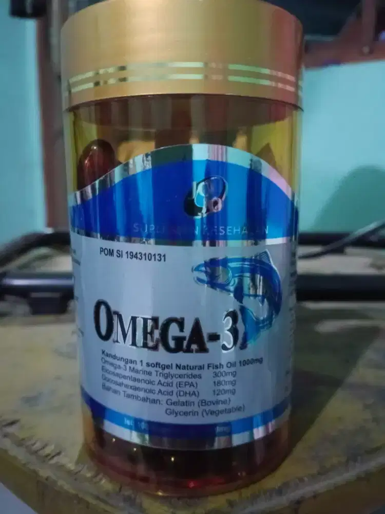 Supplement Vitamin omega 3 fish oil original