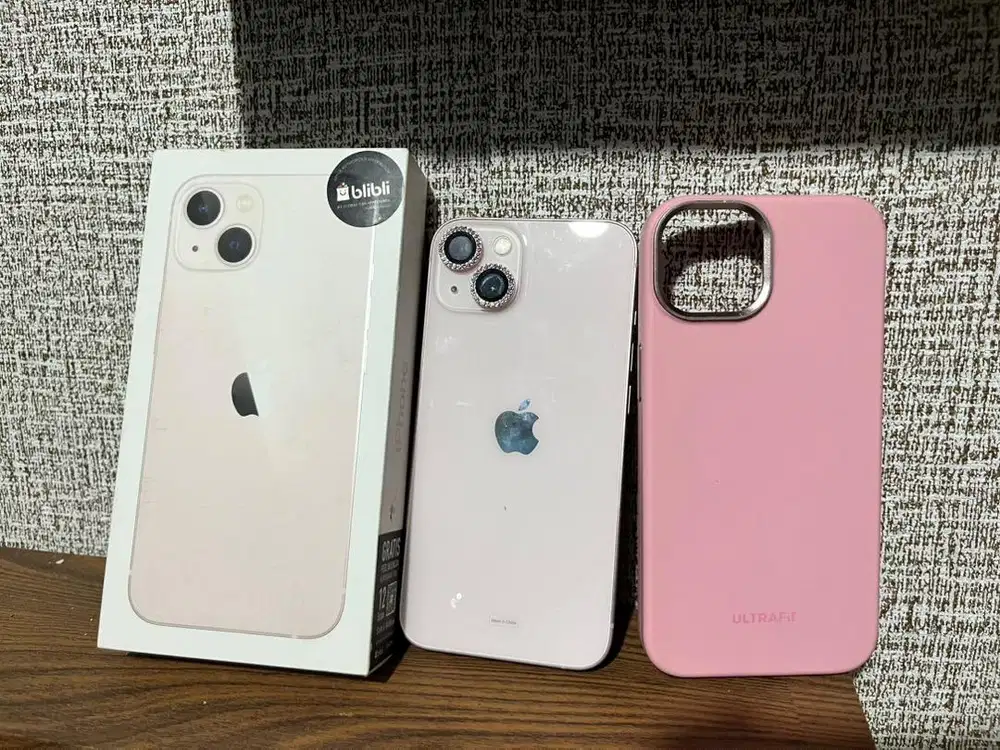 IPHONE 13 128gb pink RESMI