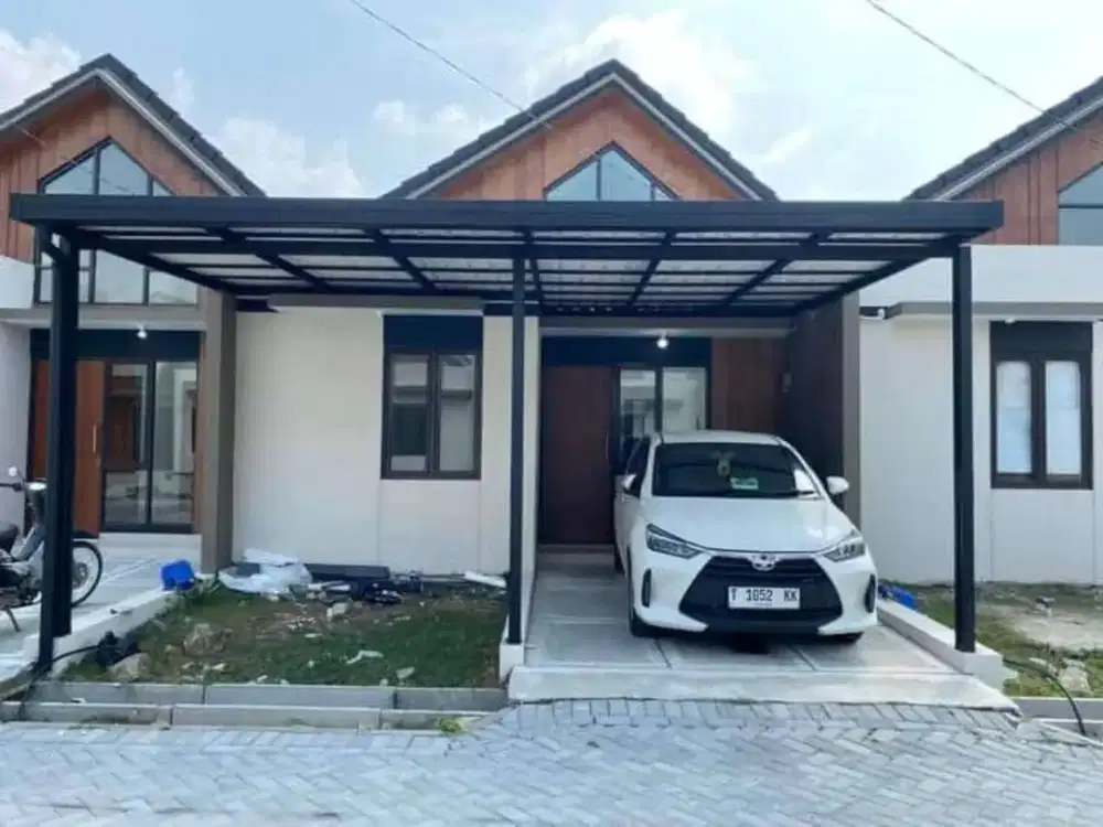 Kanopi alderon single terpasang