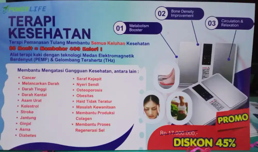 Terapi pemanasan Tulang untuk semua keluhan penyakit