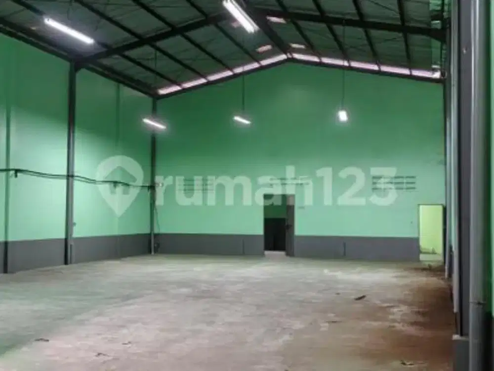 Disewakan Gudang Ada Kantor Permanen 2 Lantai Taman Tekno BSD City