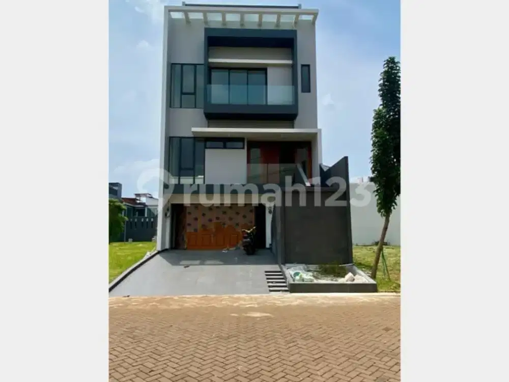 Dijual Rumah 4 Lantai Agung Sedayu Spring Wood Kelapa Gading