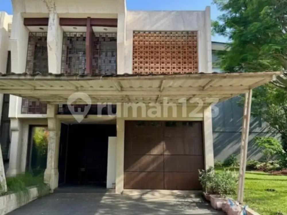 Rumah Semi Furnished Hadap Selatan Sudah SHM bisa Nego di BSD