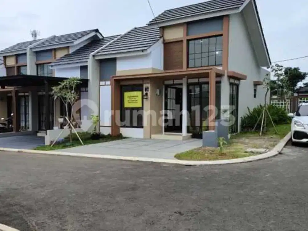 Rumah SHM Unfurnished Hadap Timur Hook Dekat BSD Tangsel
