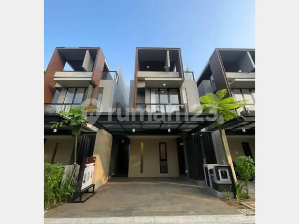 Rumah Nyaman 3 Lantai di Cluster South Tresor Metland Puri