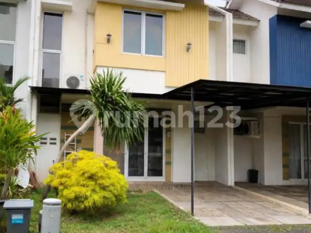 Rumah Unfurnished Free 1 Unit AC 2 Lantai di Sevilla BSD Tangsel