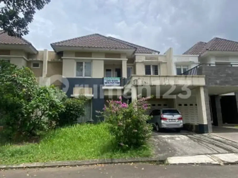 Rumah 2 Lantai Semi Furnished Ada Kitchen Set di Alam Sutera