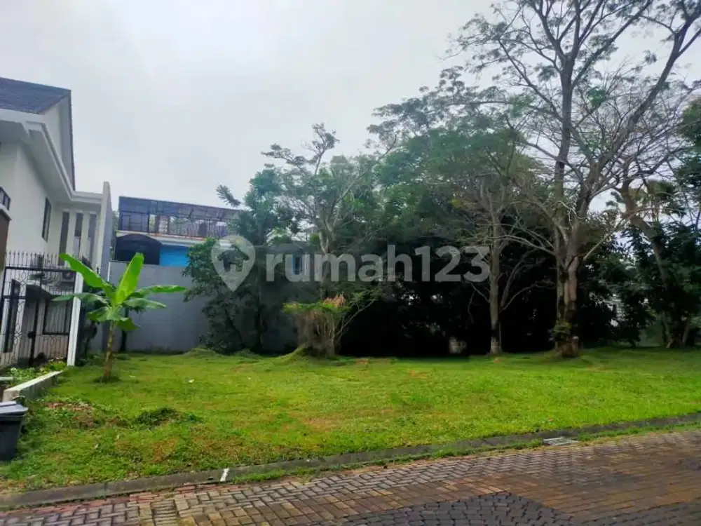 Kavling Hadap Selatan Harga Permeter bisa Nego di BSD Tangsel