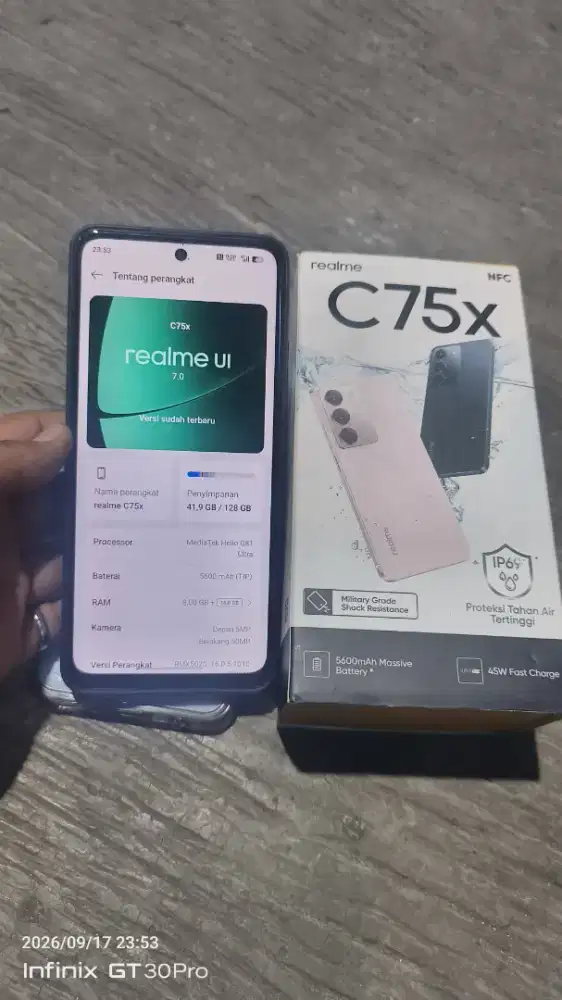 Realme c75x NFC 8+18/128GB