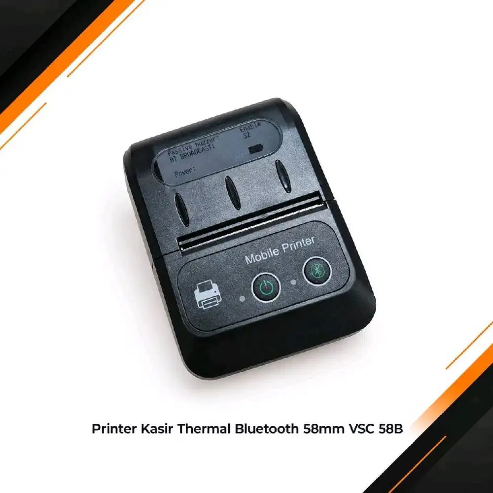 Printer THERMAL bluetooth 58mm VSC 58B batersi 1500mah