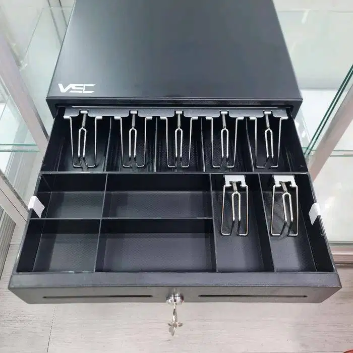 Cash Drawer VSC CD 408 RJ-11 laci uang kasir 7 slot uang kertas 4 slot