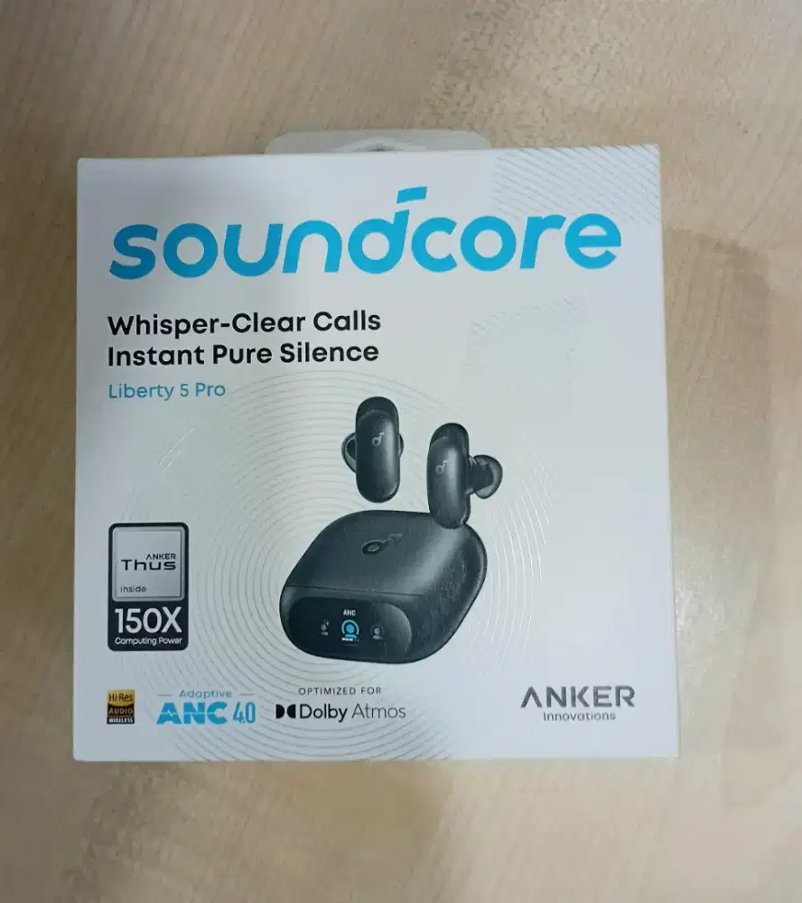 TWS anker soundcore liberty 5 pro segel murmer