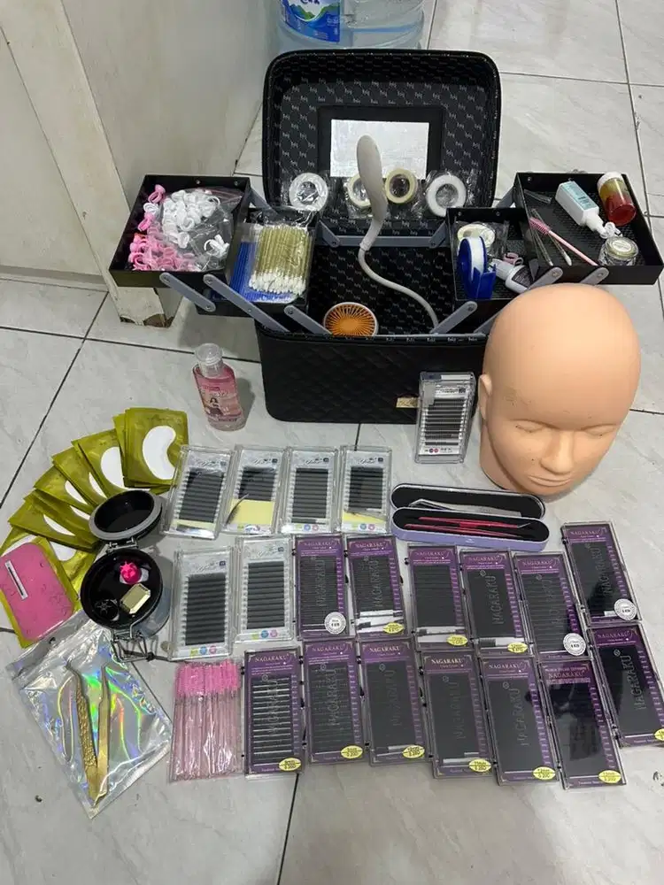 JUAL ALAT EYELASH PEMULA LENGKAP 1 juta nego