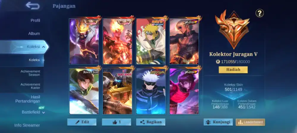 Akun mobile legend
