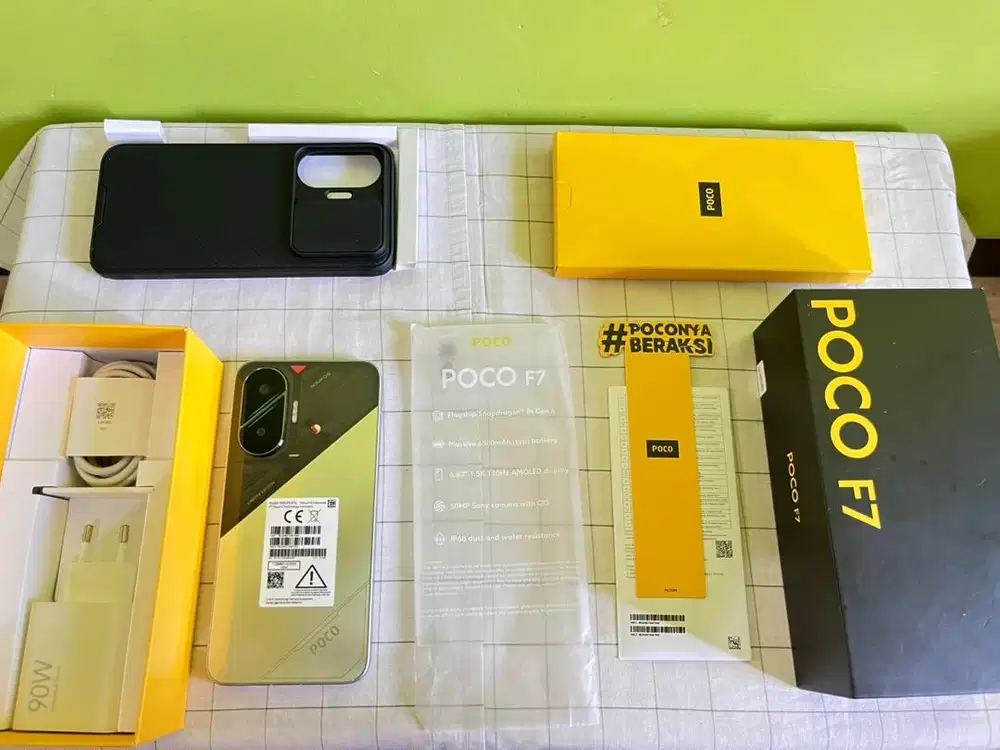 POCO F7 12/512 LIMITED EDITION MULUS LIKE NEW FULLSET ORI BH 98% JOSS