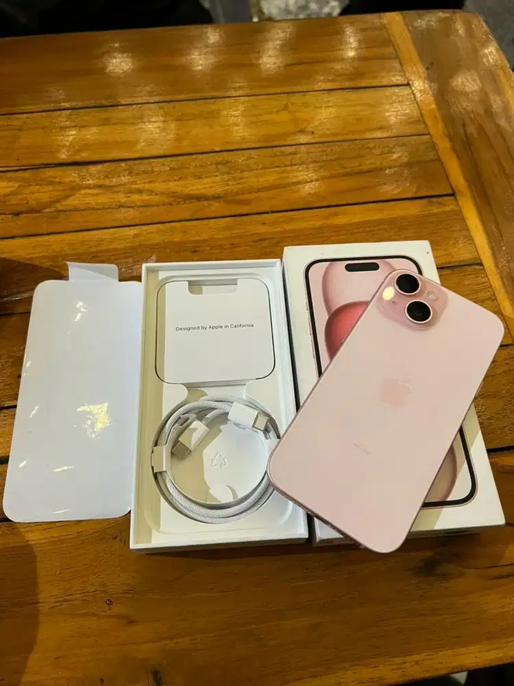 IPHONE 15 256GB RESMI IBOX BH 100% CC 0 MULUS 100%