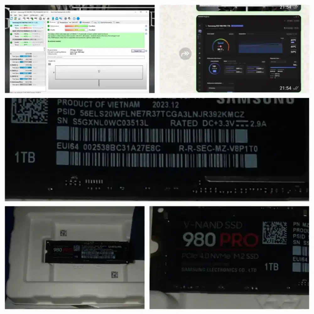 Ssd samsung 980 pro 1tb