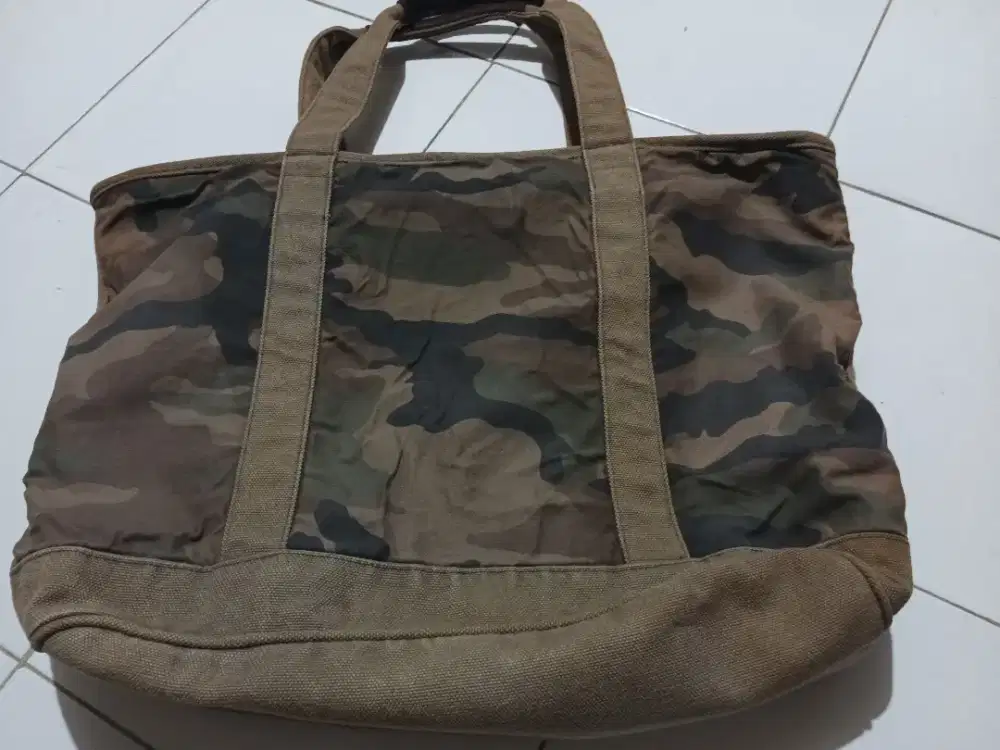 j crew vintage  Xtra largeTote Bag Canvas