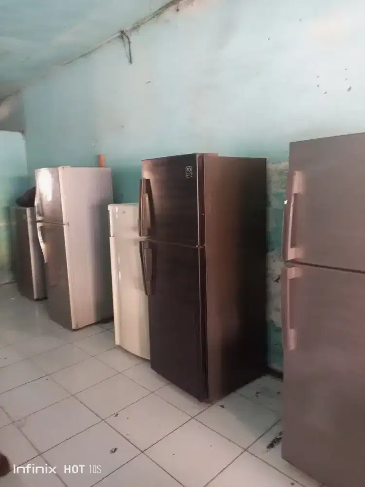 jual kulkas mesin cuci dan tv