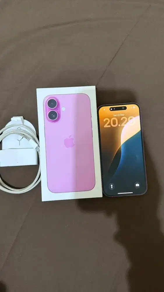 iPhone 16 Pink 128GB PA/A | BH 92% | Fullset