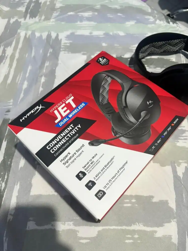 Headset HyperX cloud jet wireless