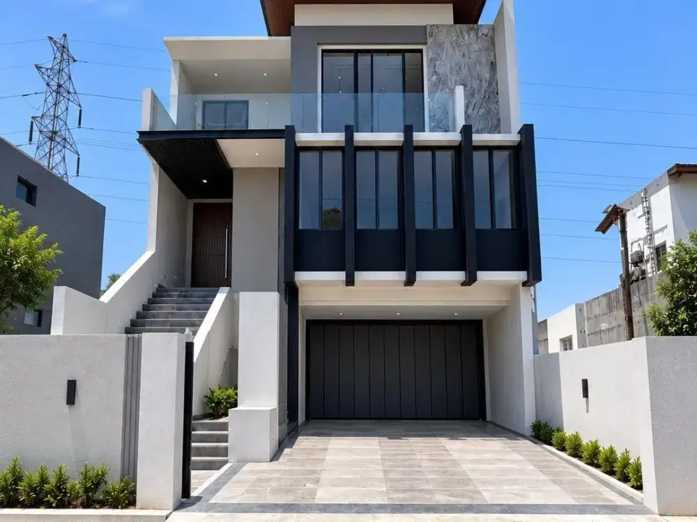 DIJUAL RUMAH BARU GRESS ROYAL RESIDENCE 3 LANTAI HIGH SPEK ENSUITE BATHROOM SPLIT LEVEL
