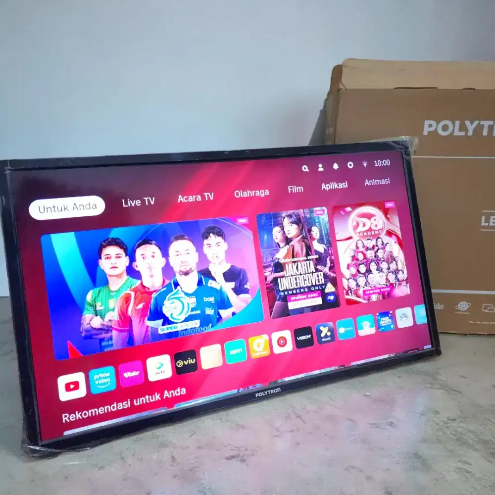TV POLYTRON Smart 32 inci | masih bening lengkap