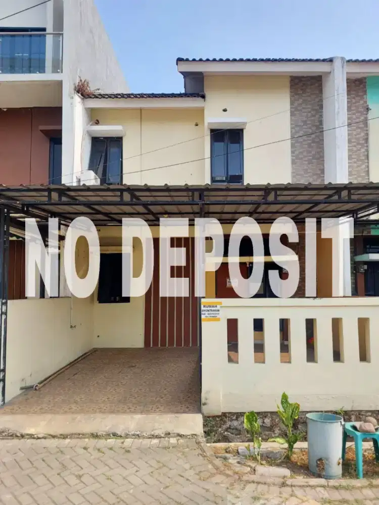Disewakan TANPA DEPOSIT AWAL