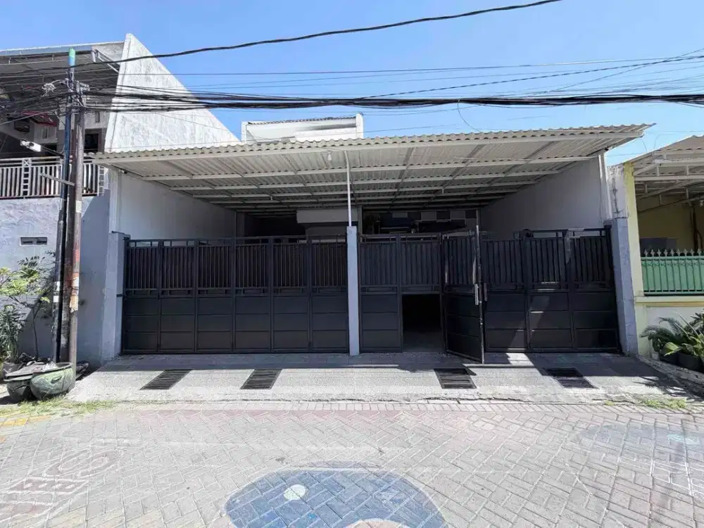 BUTUH LAKU CEPAT‼jual Rumah + Gudang di Lebak Surabaya