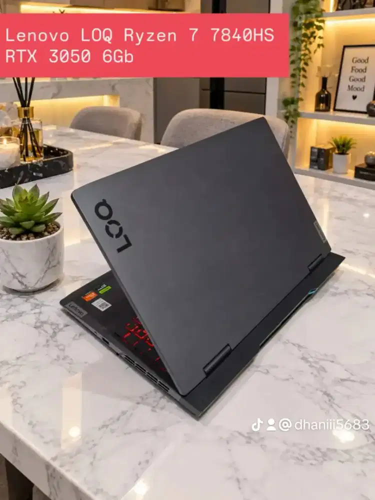 Lenovo LOQ Ryzen 7 7840HS RTX 3050 6Gb