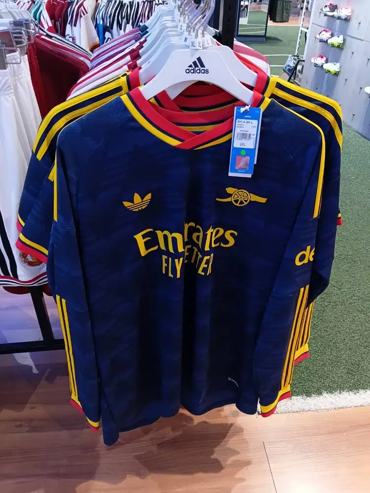 Jersey Original Arsenal Away 2026/2027 Long Sleeve Size L & XL & XXL