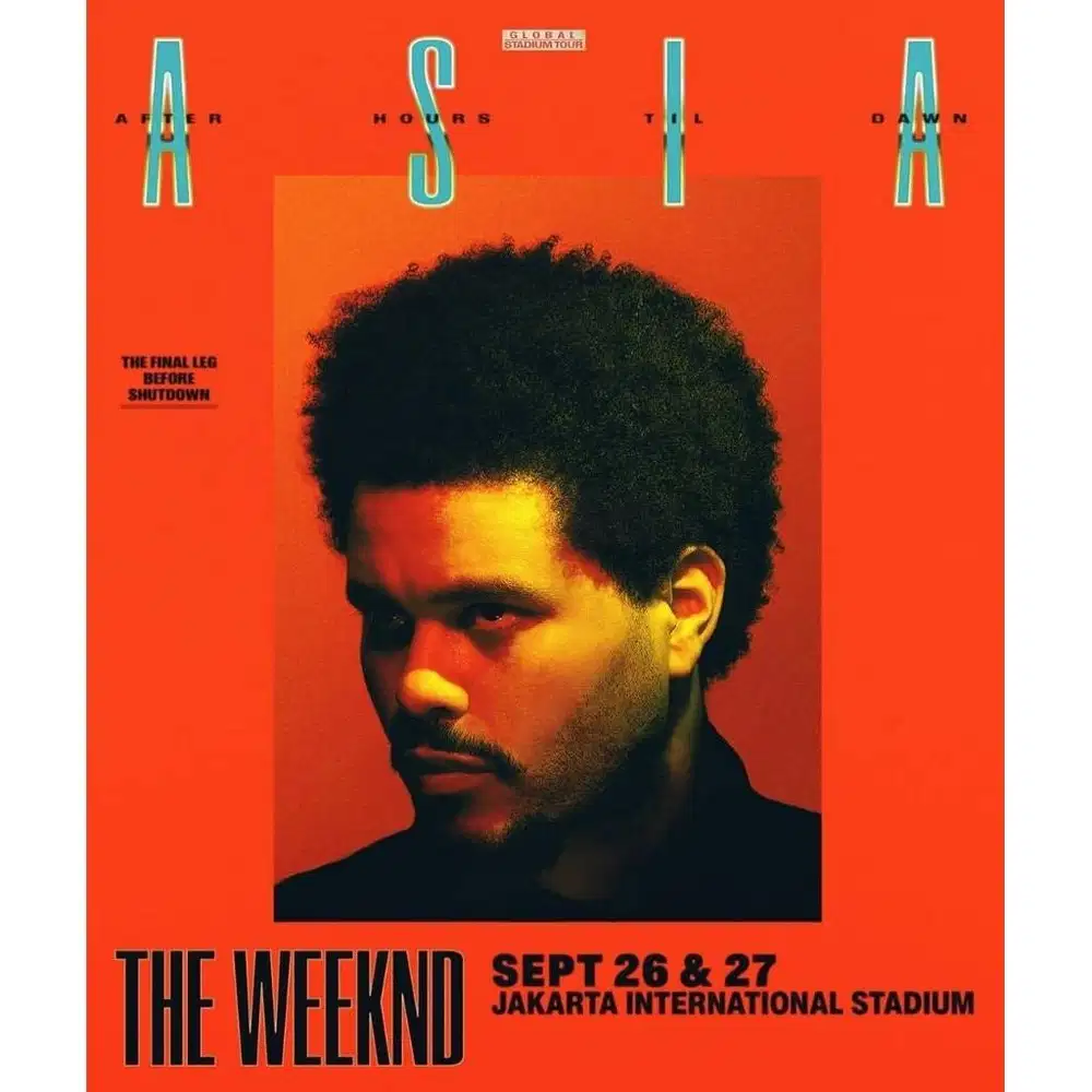 JUAL TIKET KONSER THE WEEKND LIVE IN JAKARTA