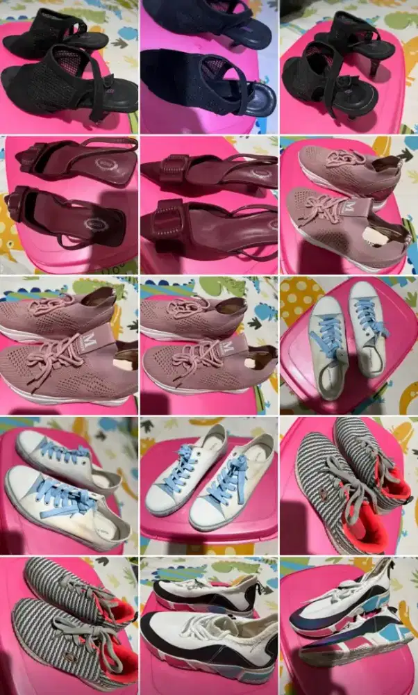 Sepatu wanita dan anak perempuan