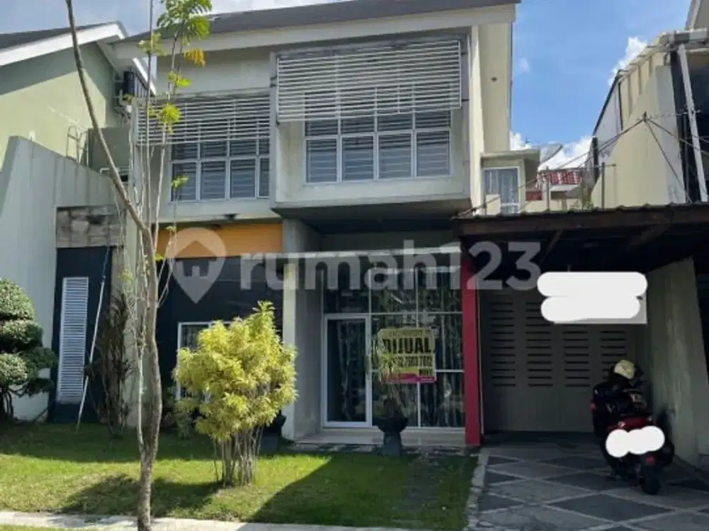 Dijual rumah 2 lantai jl. bakti seokarno hatta pekanbaru