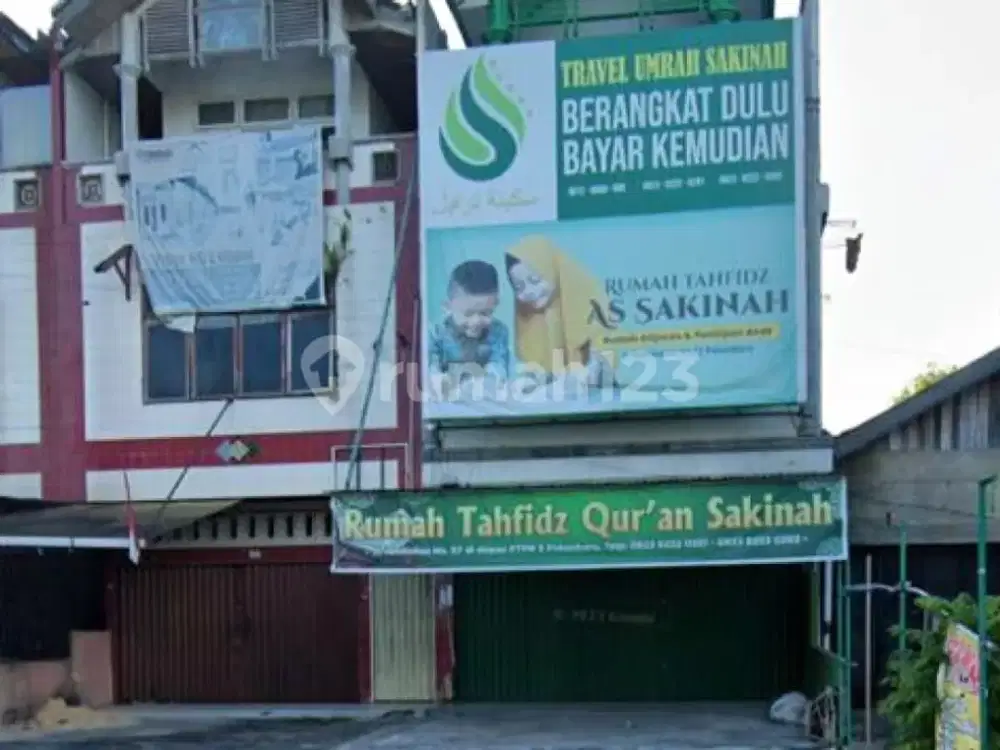 Dijual Ruko 2,5 Lantai Jl. Rambutan Pekanbaru
