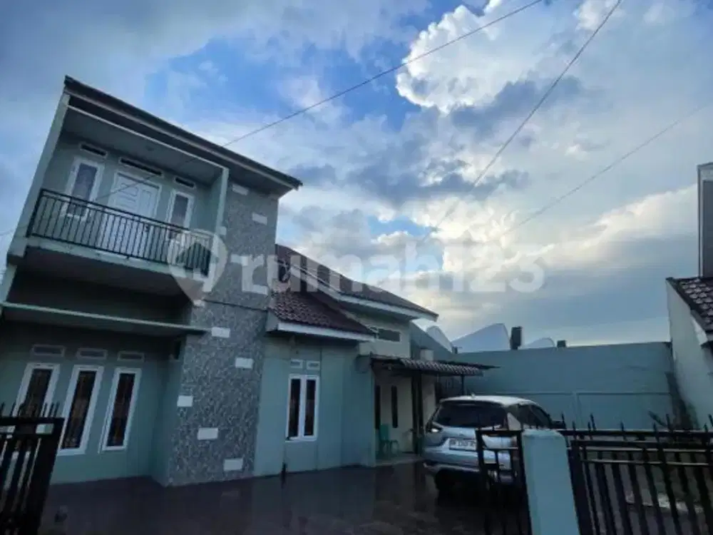 disewakan rumah 2 lantai jl. kartama pekanbaru